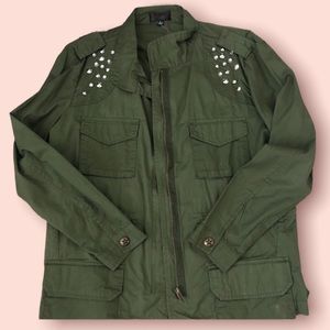 Fire Los Angeles Womens Green Jacket (M)